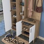 Hanah Home Recibidor EA109 - 2695 Nogal y Blanco